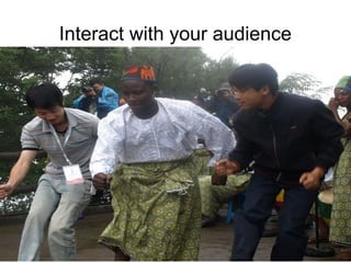 The Presentaton
Mohammad Tawfi
#WiiiCourses
http:////WiiiCoursesWWiiiSpaeesWeom
Interact with your audience
 