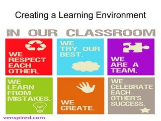 Training of Trainers
Mohammad Tawfik
#AcademyOfKnowledge
http://AcademyOfKnowlwdge.org
Creating a Learning Environment
 