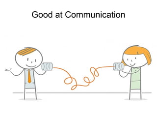 Training of Trainers
Mohammad Tawfik
#AcademyOfKnowledge
http://AcademyOfKnowlwdge.org
Good at Communication
 