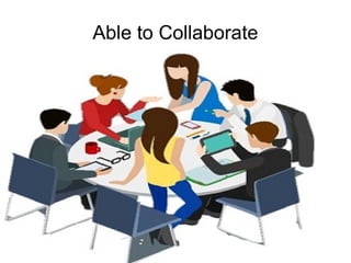 Training of Trainers
Mohammad Tawfik
#AcademyOfKnowledge
http://AcademyOfKnowlwdge.org
Able to Collaborate
 