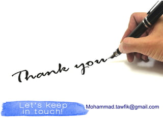 Training of Trainers
Mohammad Tawfik
#AcademyOfKnowledge
http://AcademyOfKnowlwdge.org
Mohammad.tawfik@gmail.com
 