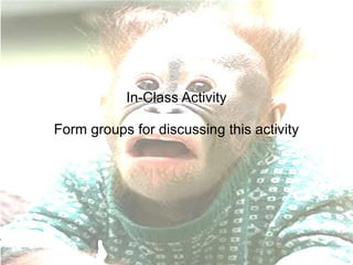 Training of Trainers
Mohammad Tawfik
#AcademyOfKnowledge
http://AcademyOfKnowlwdge.org
In-Class Activity
Form groups for discussing this activity
 