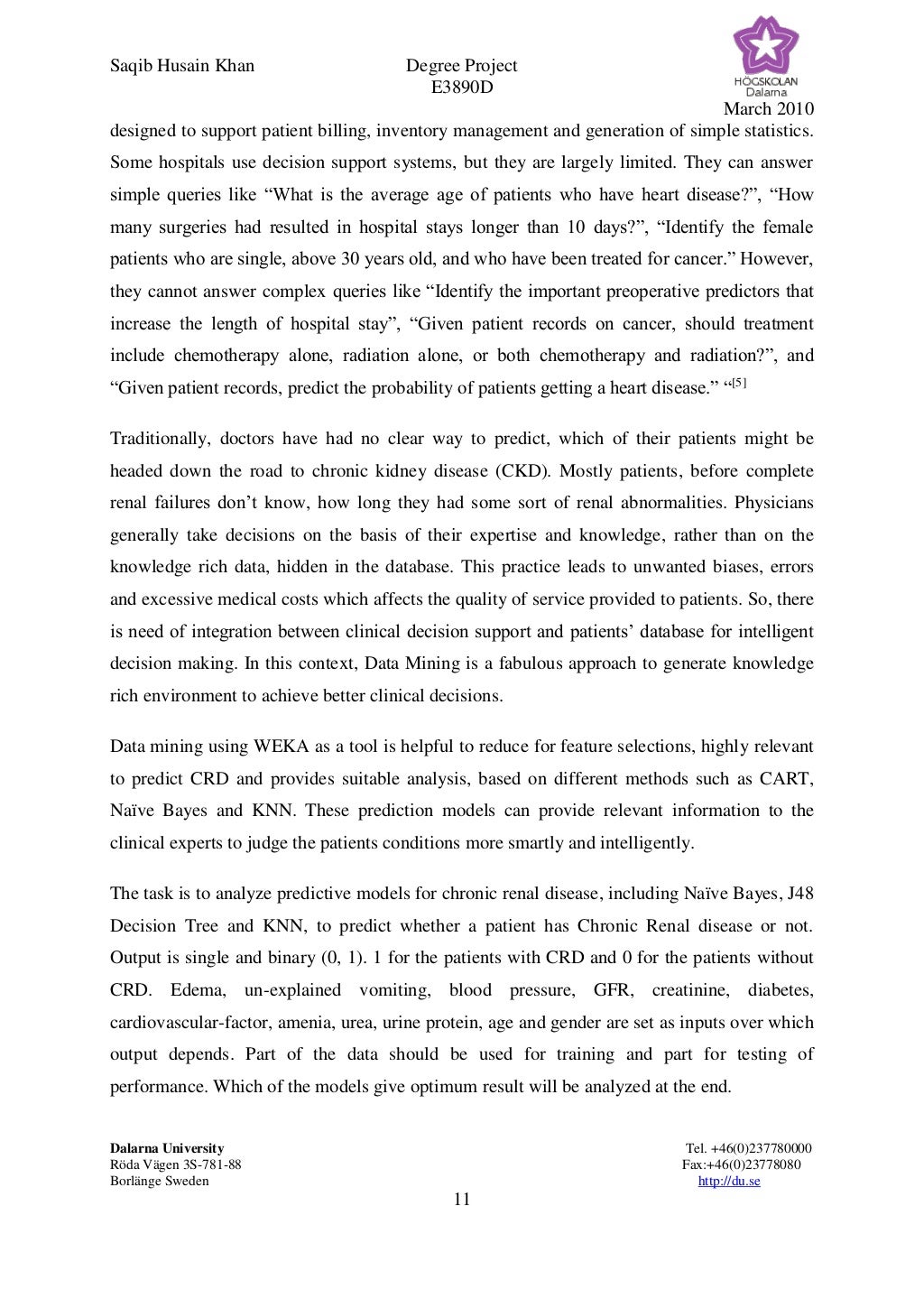 Types of predictive models picture