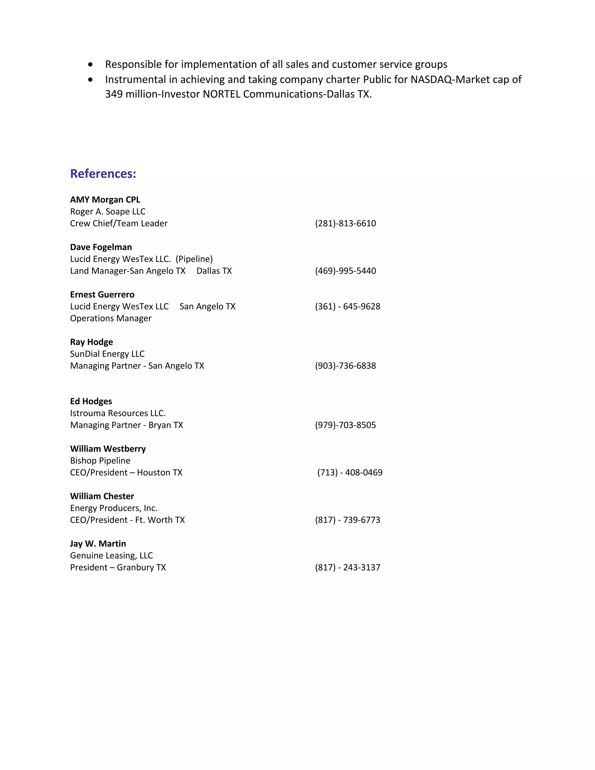 Mark C Icenhower Landman Resume - Mark C Icenhower Landman Resume 2015 6 2048 