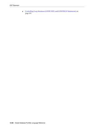 B28370 - PL-SQL - Oracle Reference