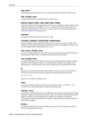 B28370 - PL-SQL - Oracle Reference