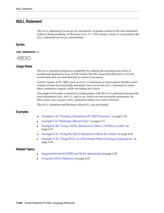 B28370 - PL-SQL - Oracle Reference