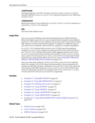 B28370 - PL-SQL - Oracle Reference