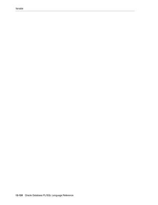 B28370 - PL-SQL - Oracle Reference