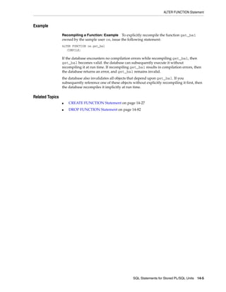 B28370 - PL-SQL - Oracle Reference