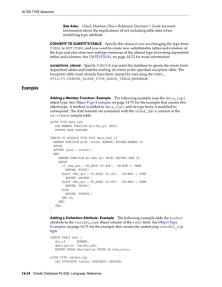 B28370 - PL-SQL - Oracle Reference