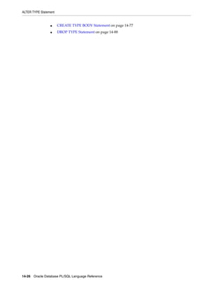 B28370 - PL-SQL - Oracle Reference