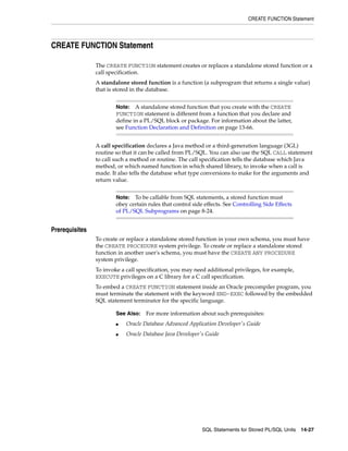 B28370 - PL-SQL - Oracle Reference