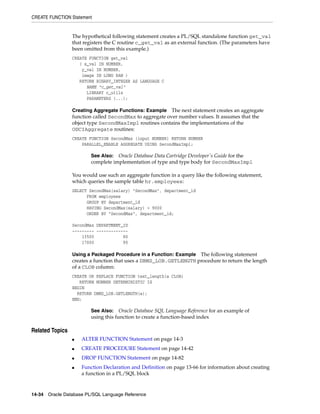 B28370 - PL-SQL - Oracle Reference