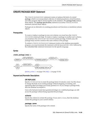B28370 - PL-SQL - Oracle Reference