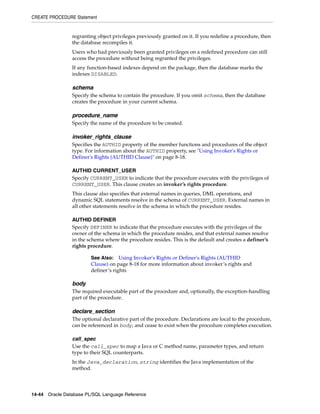 B28370 - PL-SQL - Oracle Reference