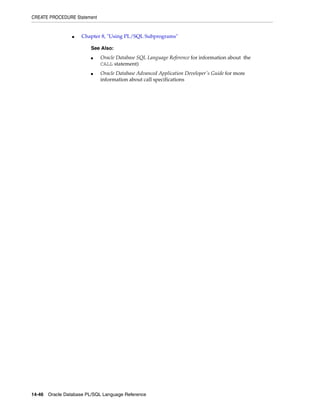 B28370 - PL-SQL - Oracle Reference