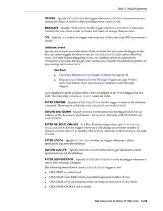 B28370 - PL-SQL - Oracle Reference