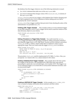 B28370 - PL-SQL - Oracle Reference