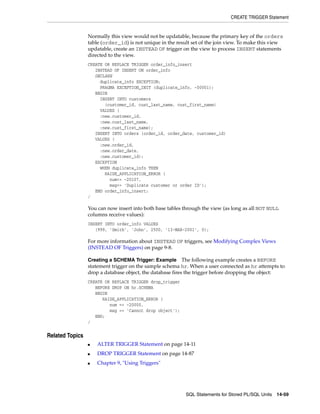 B28370 - PL-SQL - Oracle Reference
