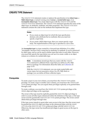 B28370 - PL-SQL - Oracle Reference