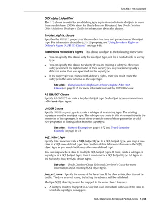 B28370 - PL-SQL - Oracle Reference