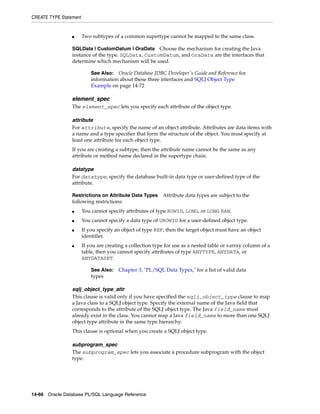 B28370 - PL-SQL - Oracle Reference