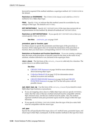B28370 - PL-SQL - Oracle Reference