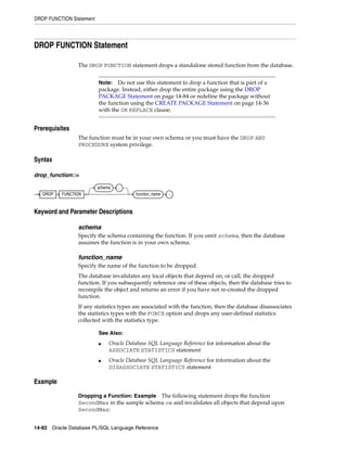 B28370 - PL-SQL - Oracle Reference