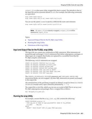 B28370 - PL-SQL - Oracle Reference