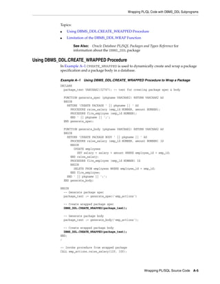 B28370 - PL-SQL - Oracle Reference