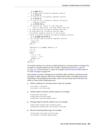 B28370 - PL-SQL - Oracle Reference