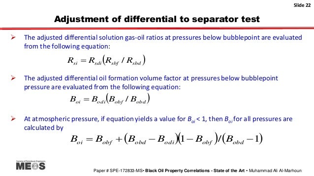 15meos_PPT_16x9_Black Oil Property Correlations State of