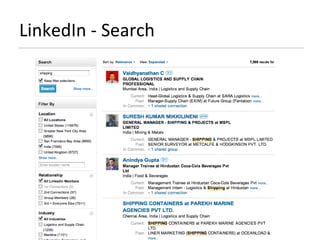 LinkedIn - Search 
