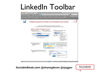 LinkedIn Toolbar 