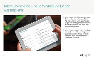 33
Interne Strukturen für E-Commerce
 