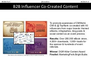The Power of Influencer Marketing in B2B Content - UK Edition Slide 28