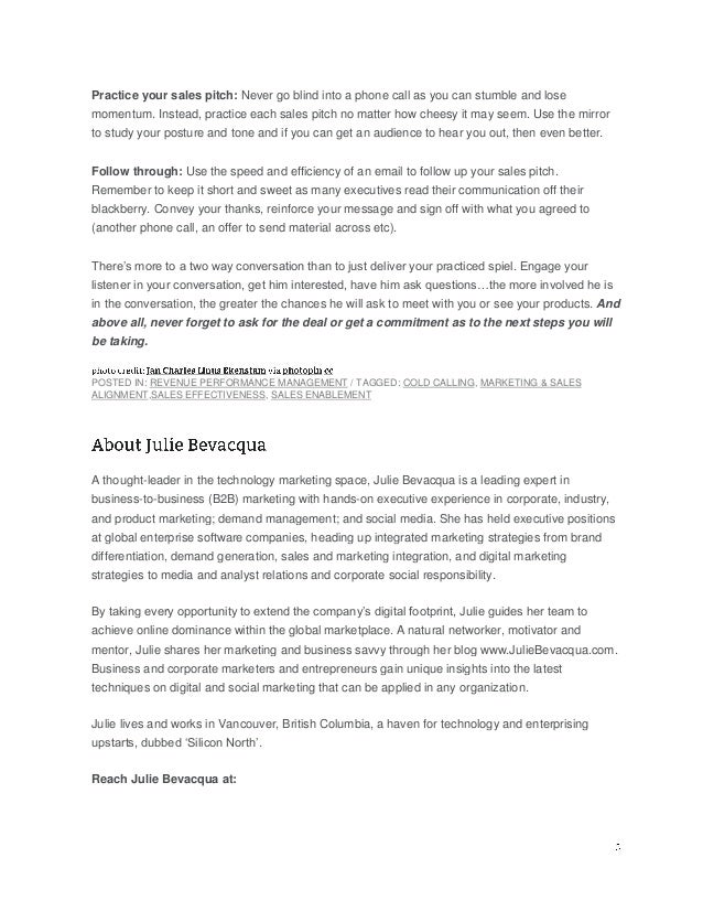 prospecting cover letter