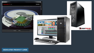 DEDICATED PRODUCT LINES
 