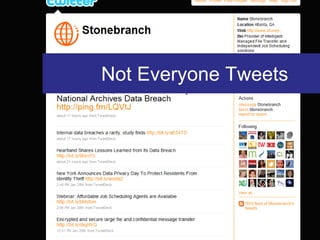 Not Everyone Tweets
 