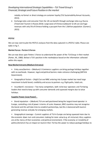 Tui Reputation Tourism Digital Transformation Operators Analyses | DOCX