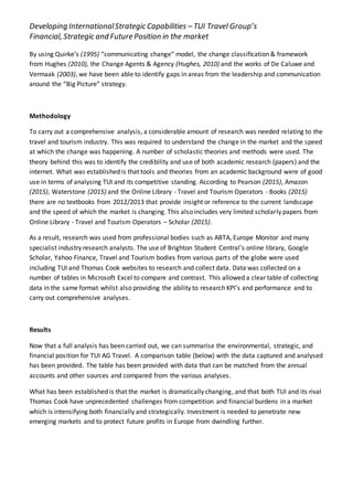 Tourism Digital Transformation Operators Analyses | DOCX