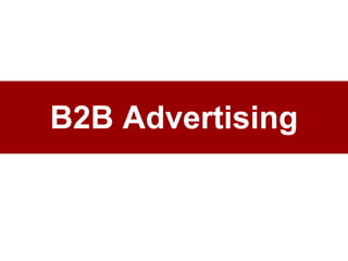 B2B Advertising 