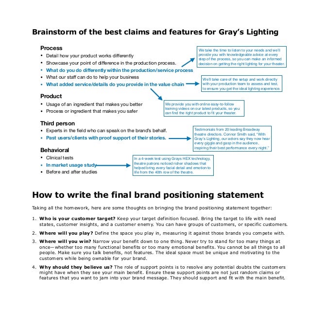 Define Your B2b Brand Positioning