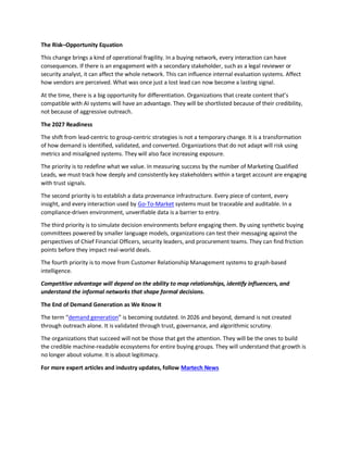 B2B Buying Group Strategies vs Lead Gen in 2026 for Growth | PDF