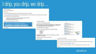 @localATLast
I drip, you drip, we drip…