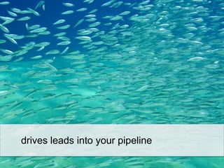 drives leads into your pipeline

 