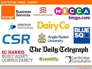 © Our Social Times
OUR SOCIAL TIMES - CLIENTS
 