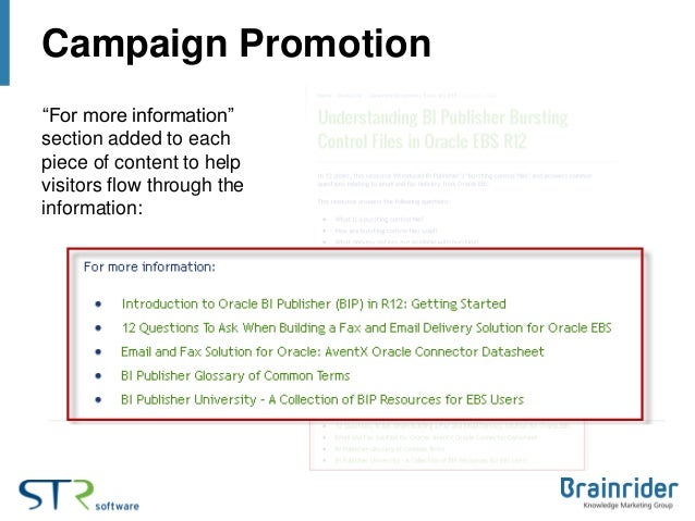 internal marketing campaign case study