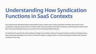 B2B Content Syndication Strategy A Complete Guide for 2026 | PPTX